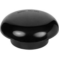 Mushroom Vent Cowel - Black